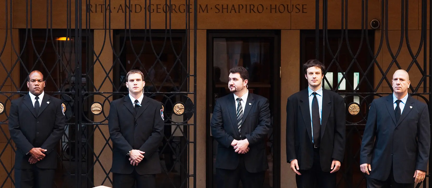 Our protection team on station